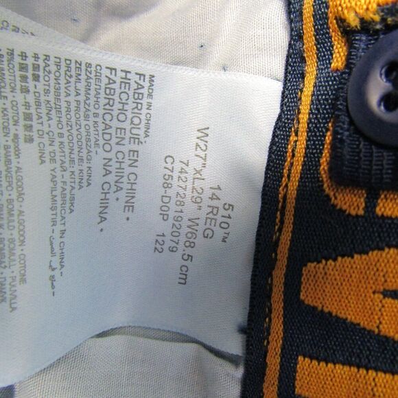 Levis 510 Skinny Jeans Flex Youth 14 Regular New - Picture 9 of 13